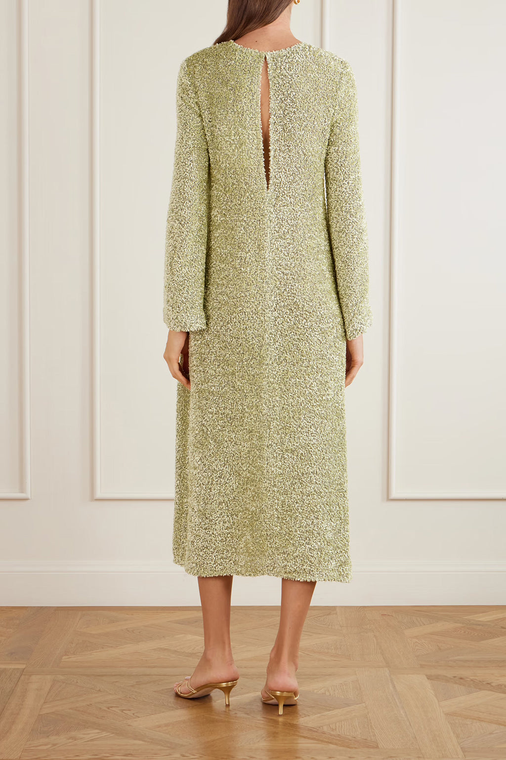 WREN TEXTURED CHENILLE DRESS