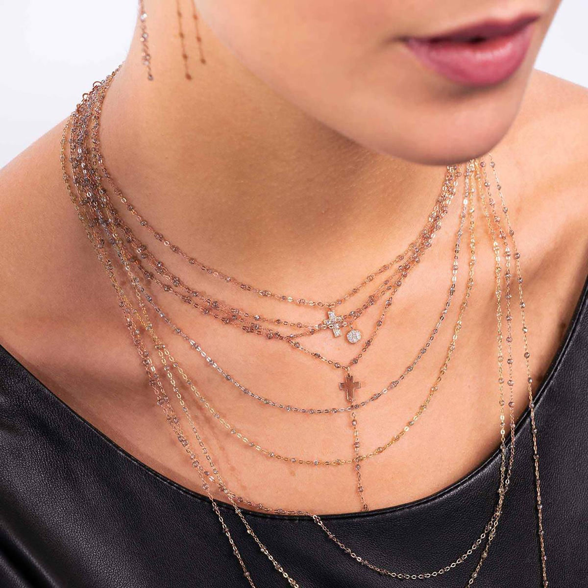 COLLIER GIGI CLASSIQUE 16" EN ÉCLAT