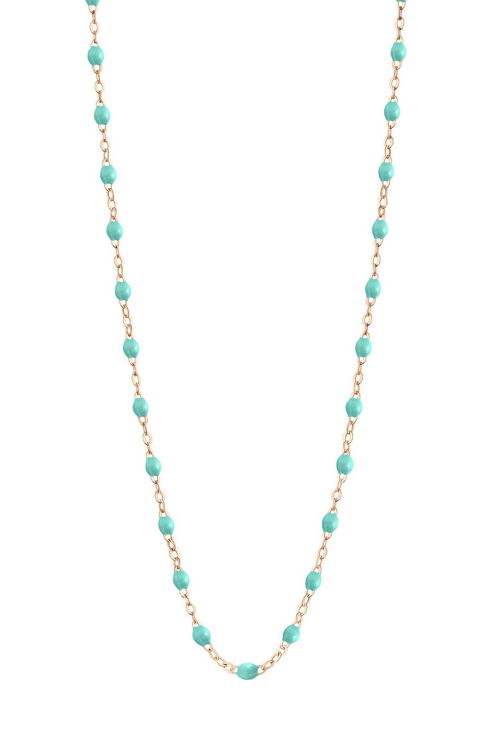 COLLIER GIGI CLASSIQUE 16" EN LAGON